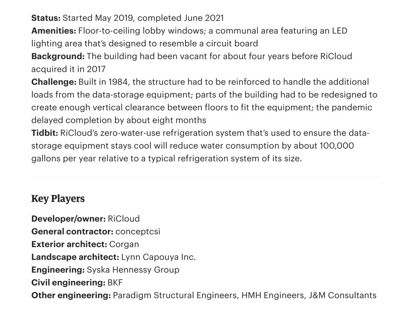 RiCloud's San Jose data center is the 2022 Structures honoree forReuse_3-3.jpg